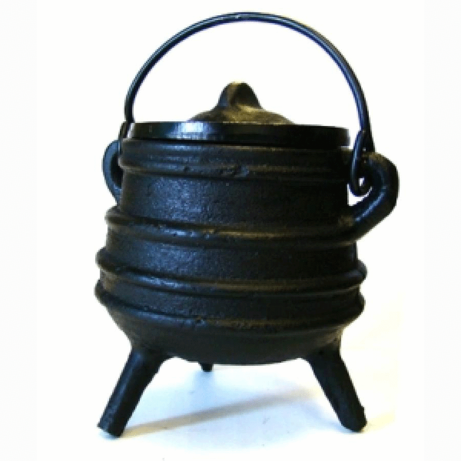 3" Cast Iron Pot with Lid