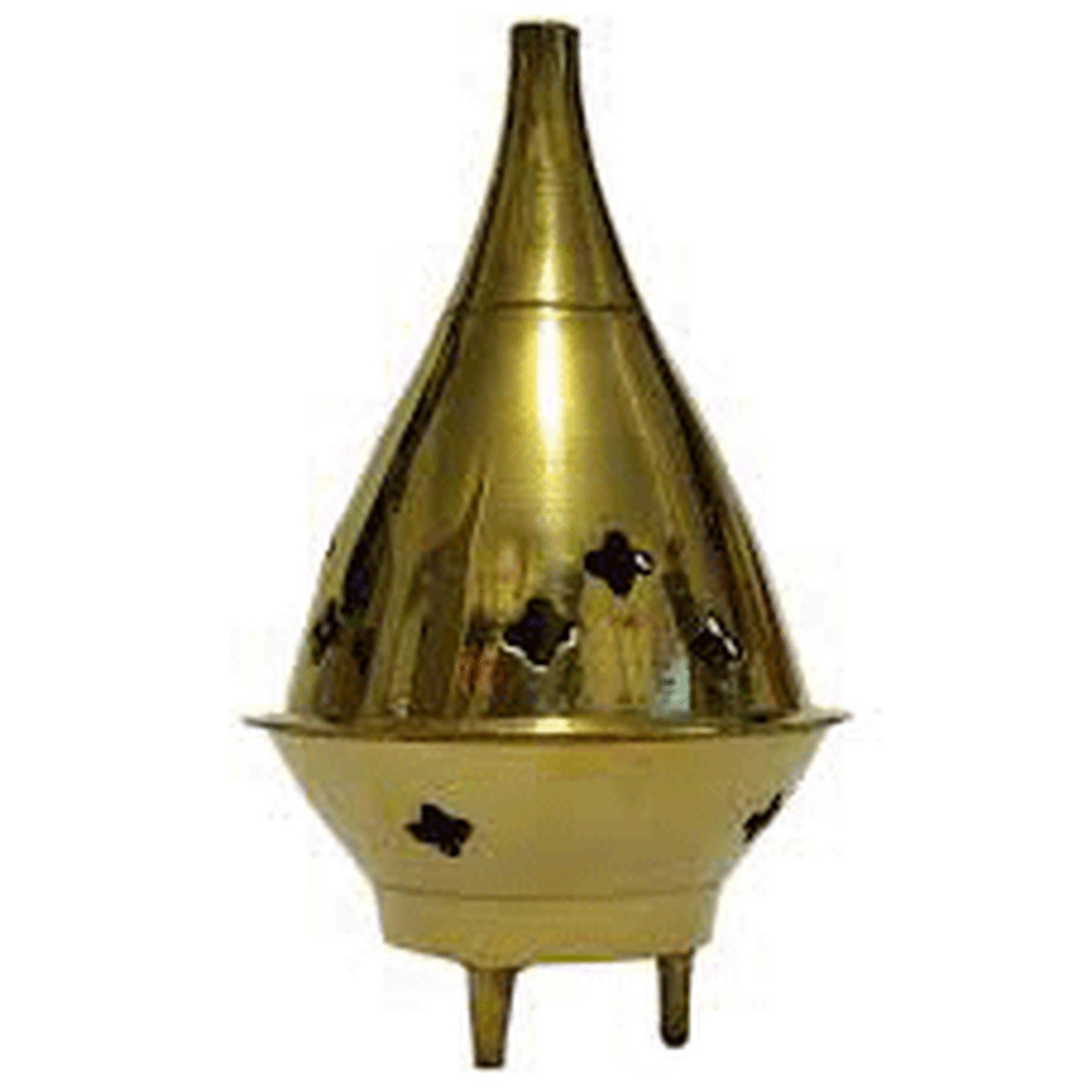 4" Brass Incense Burner