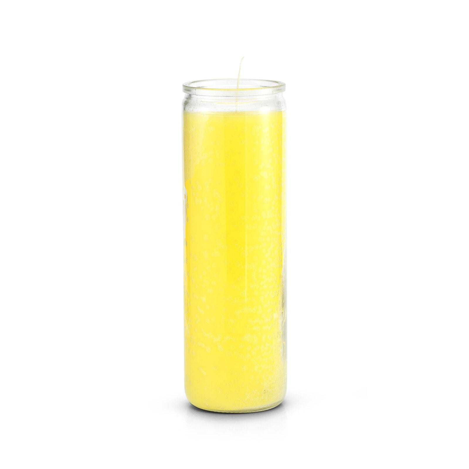 7 Day Plain Candle Yellow Check My Vibes