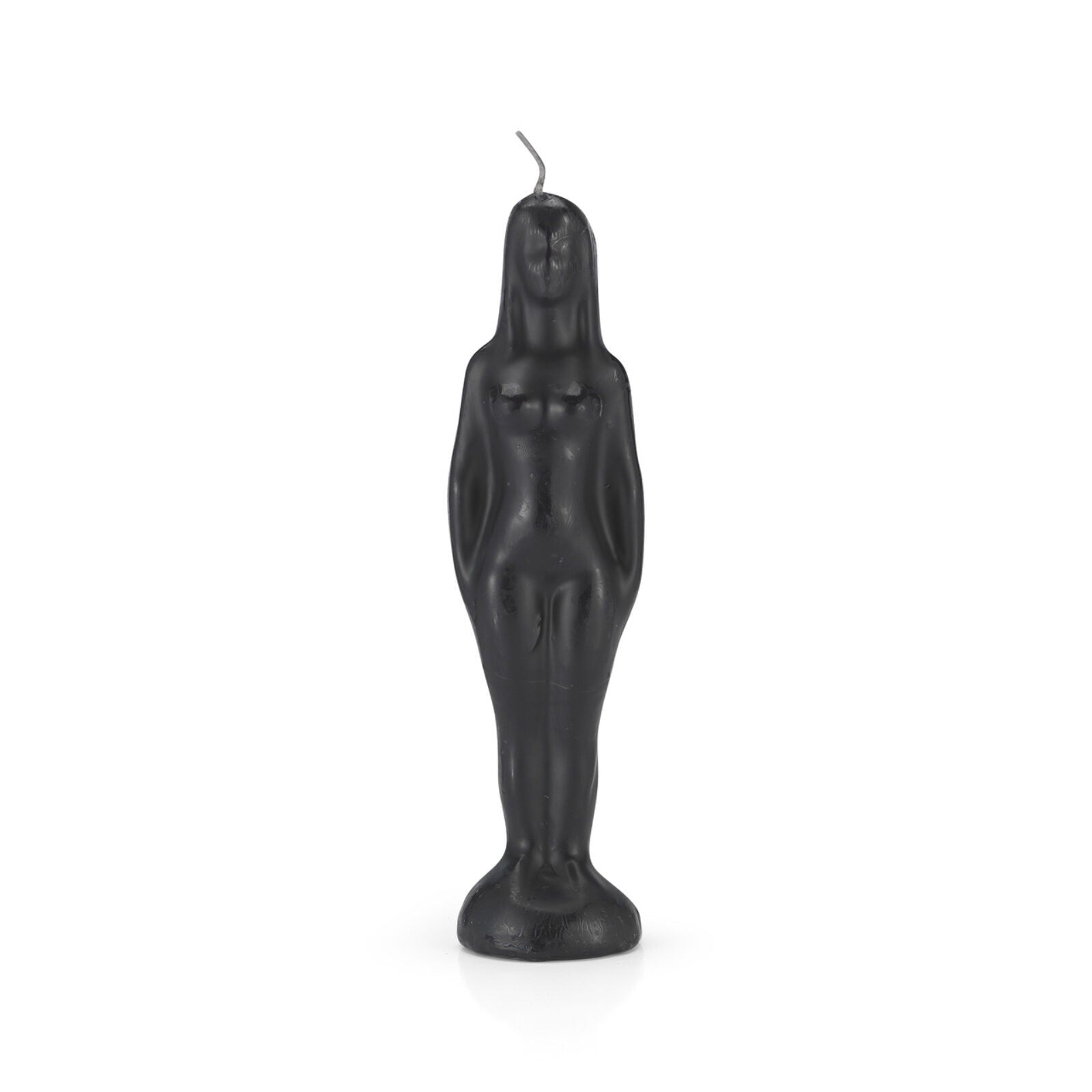 Female Image Candle Black Check My Vibes