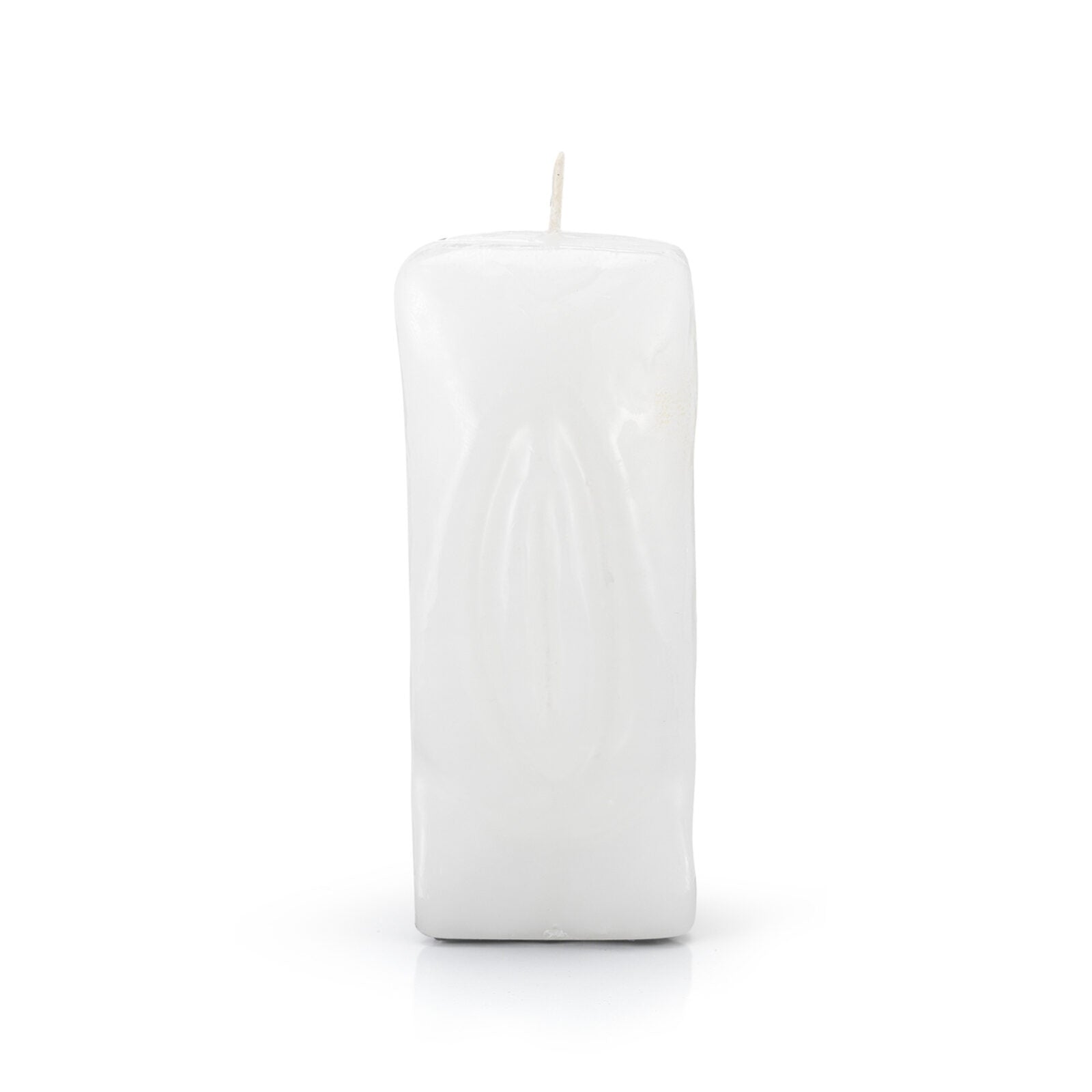 Female Gender Candle White Check My Vibes