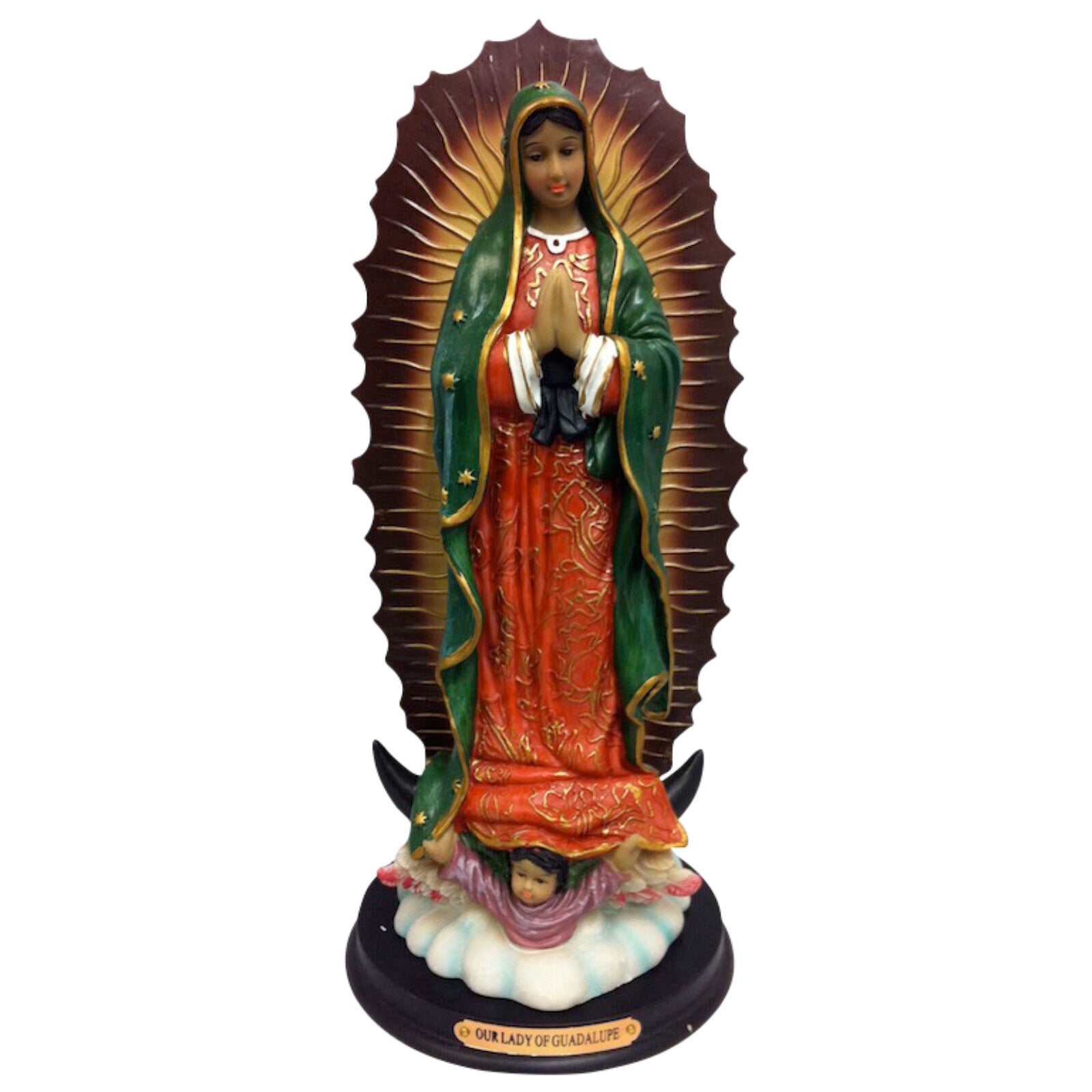 Virgin Guadalupe Statue 12"