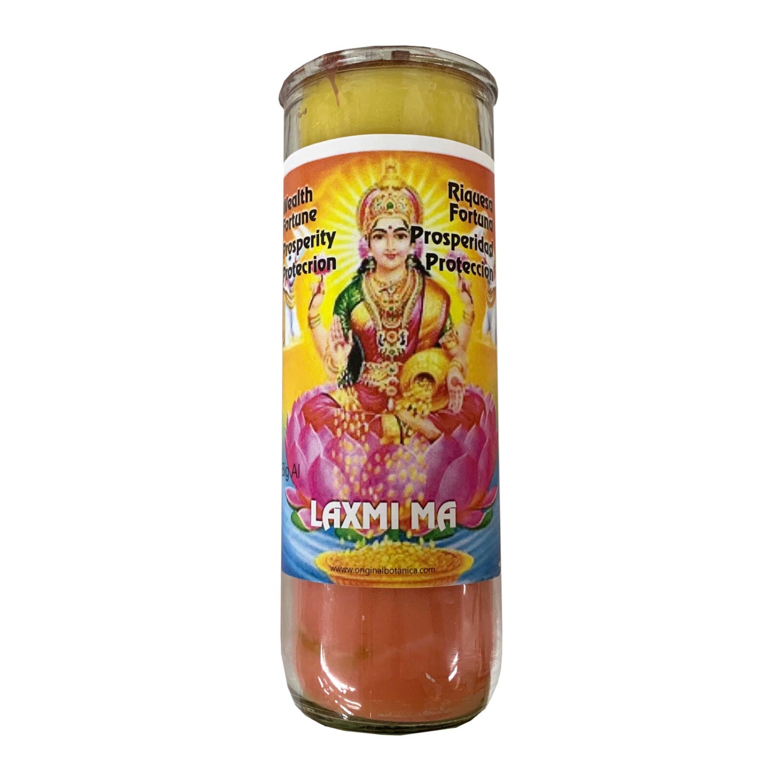 Goddess Lakshmi Custom Big Al Candle Check My Vibes