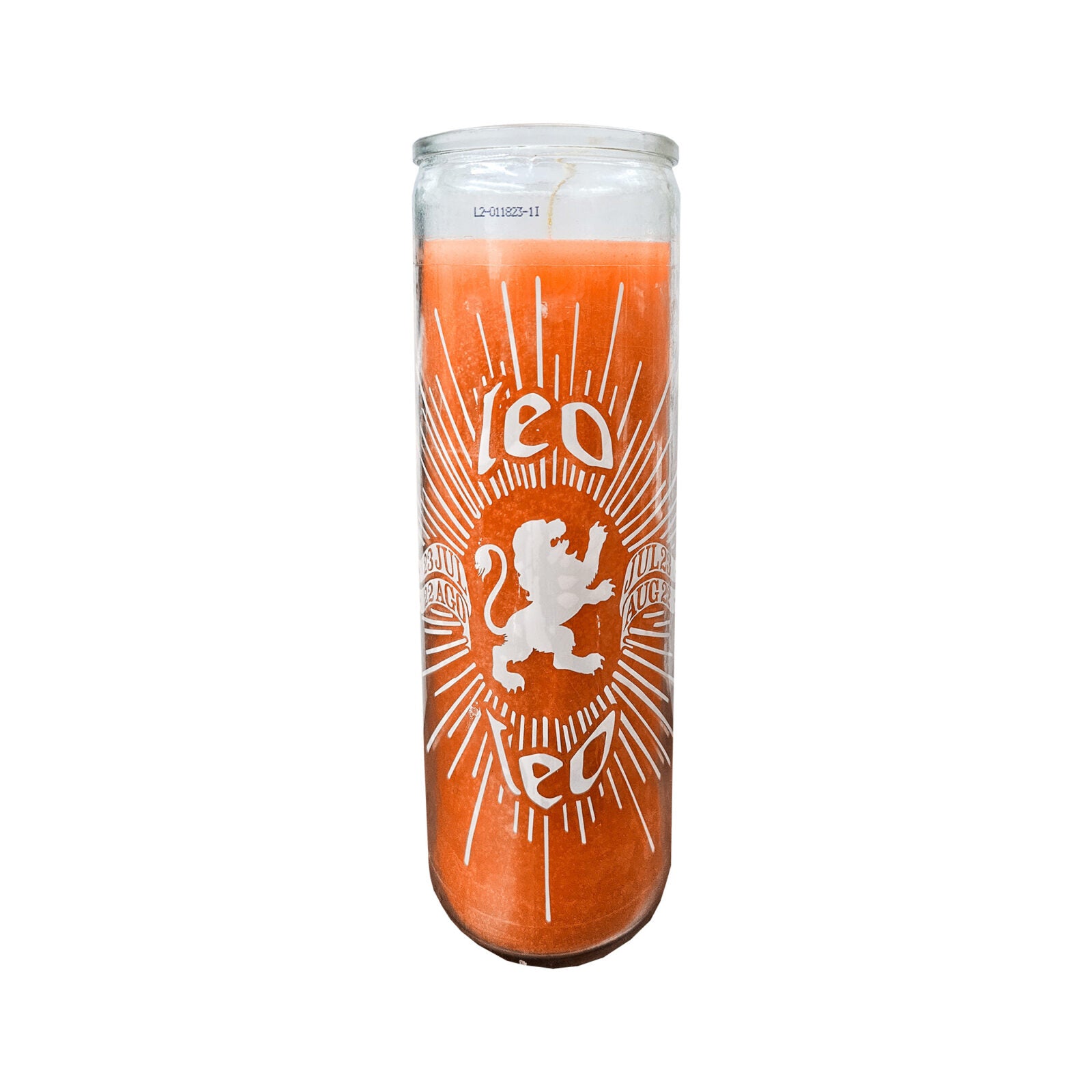 Leo Zodiac Candle, 7 Day