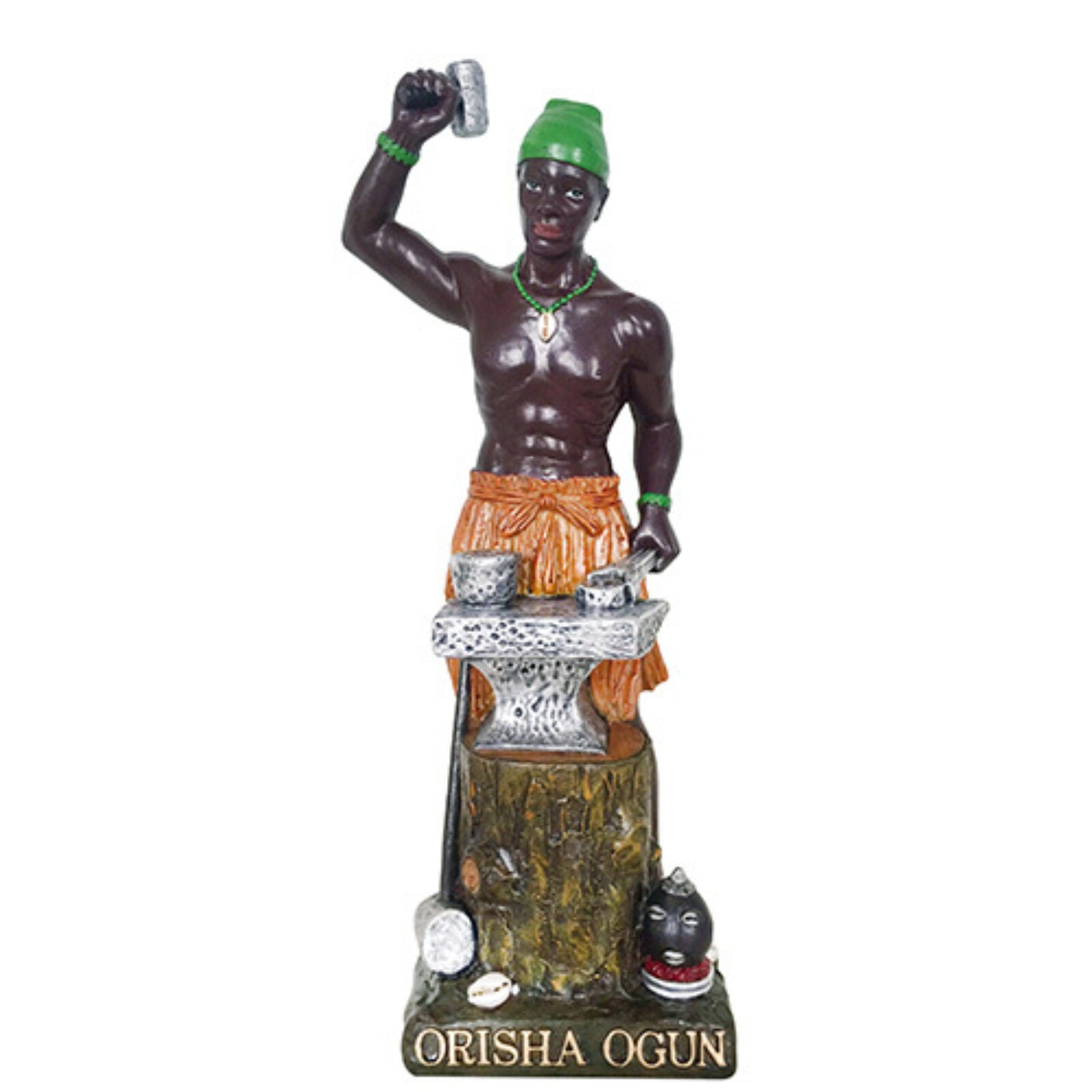 Orisha Ogun Statue 12"