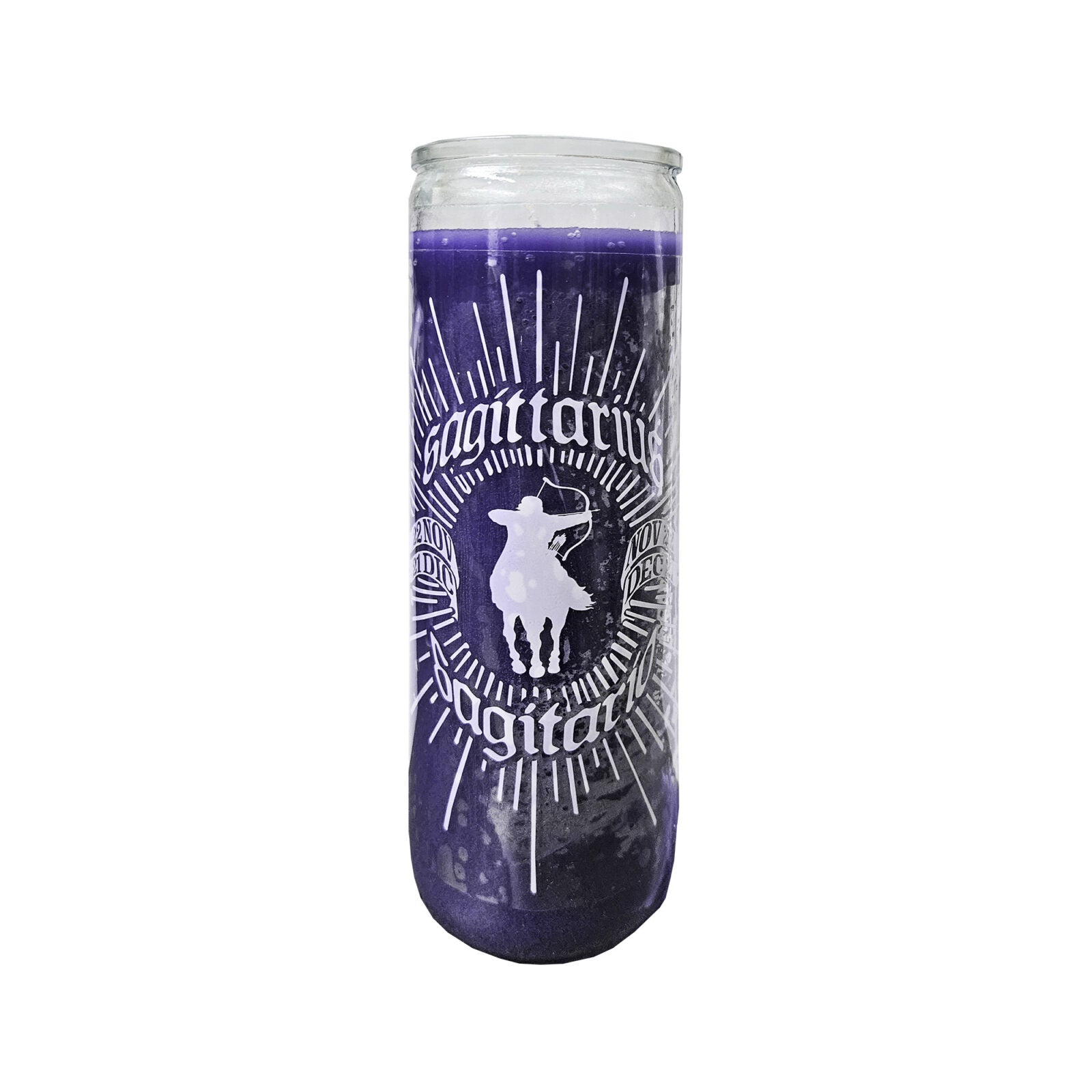 Sagittarius Zodiac Candle, 7 Day